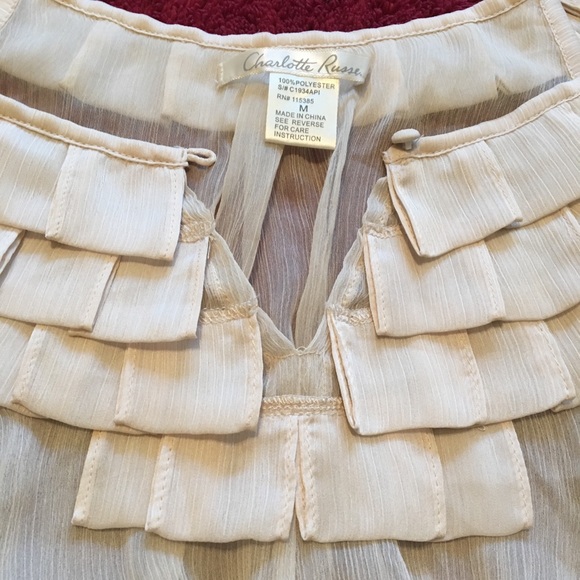 Cute Sheer Top - Picture 2 of 4